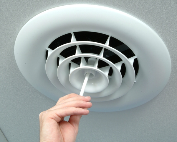 Havaco Quick Connect Ht Gb R1bd White Round Ceiling Diffuser And 8
