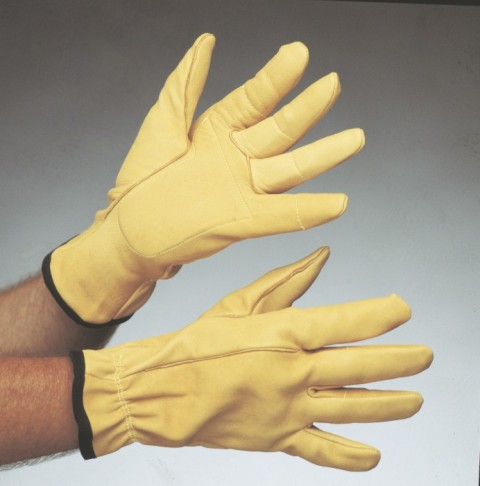 Anti-Vibration Leather Air Glove - Small