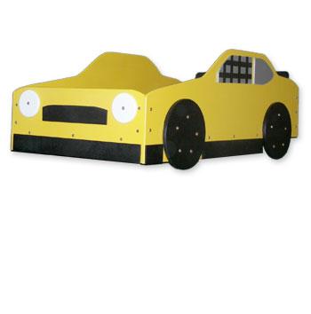 Picture of Just Kids Stuff Stock Car Racer Bed Yellow