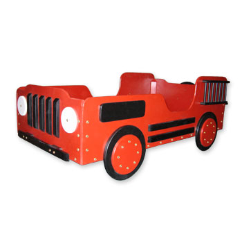 Picture of Just Kids Stuff Fire Truck Toddler Bed