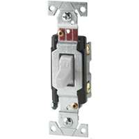 CS120W Toggle Light Switch 20A - White