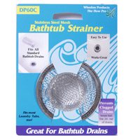 DP60C Stainless Steel Mesh Bathtub Strainer