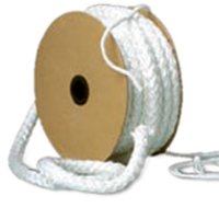 GA0177 1 in. x 25 Ft. White Fiber Glasslass Rope