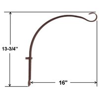 Picture of Mintcraft GB-3040 Curved Hanging Plant Hook&#44; 16 In.