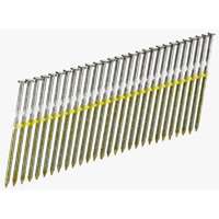 Collated Framing Nail, 2-3/8 in L, Bright, Flat Head, 20 Degrees, 5000 PK
