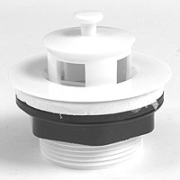 P-1357C 1.5 White Bath Popstop