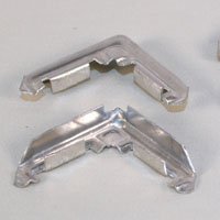 PL14268 0.44 in. Frame Corner Alum