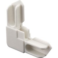 PL14314 0.37 in. Window Frame Corner White