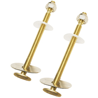 PP23519 Closet Toilet Bolt Set With Open Cap Nut, 2.37 In.