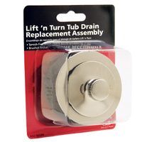 PP62-3DSBN Bath Drain Strainer Lift & Turn