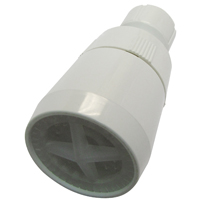 PP825-15 Shower Head Plastic White