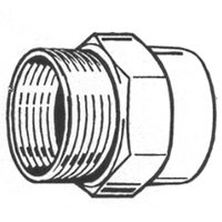 PP850-66 0.75 in. Hose Adapter