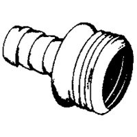 PP850-80 0.63 in. Id x 0.75 in. Mht Hose Repair Coupling