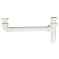 PP925W End Outlet Continuous Waste 16 in. Sj & Dc