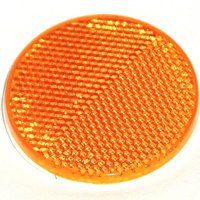 Picture of United States Hardware RV-658C 2 in. Amber Reflector