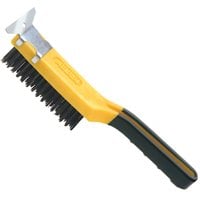 Picture of Allway Tools SB411 Grip Carbon Steel Wire Brushes With Scraper&#44; 4 x 11