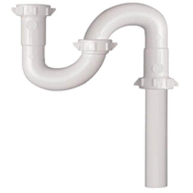 Plumb Pak PP20943 PVC Slip Joint S-Trap- 1.25 In.