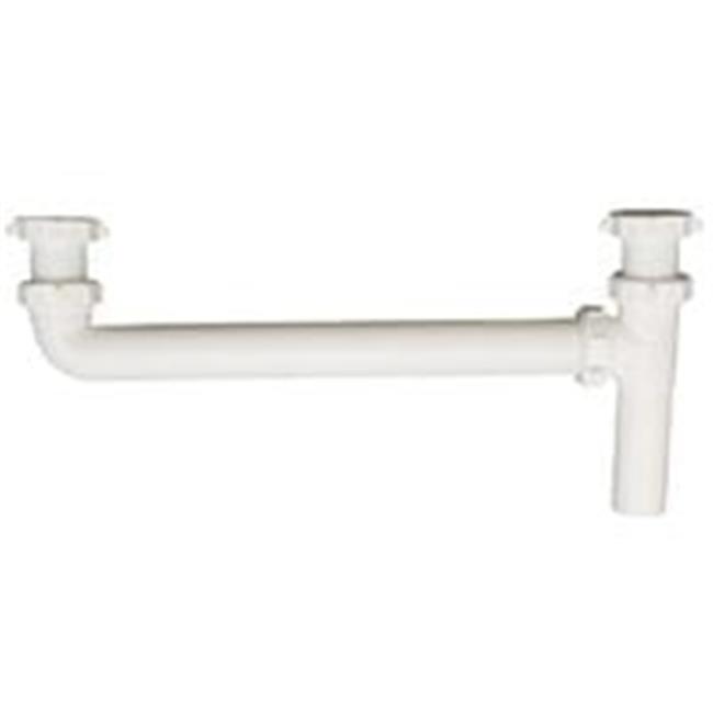 Plumb Pak PP925W End Outlet Continuous Waste 16 in. Sj & Dc