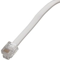 American Tack & Hdwe TL1012W Phone Line Cord 12 Ft. - White