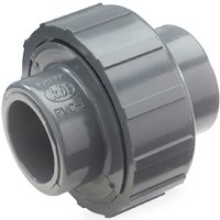 U-1000-S 1 in. Solvent Weld PVC Union