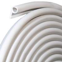 Picture of Thermwell Products V18WH Gasket White Vinyl 0.5 x 0.25 x 17 Ft.