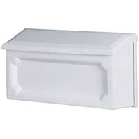 Picture of Solar Group WMH00W04 Windsor Horizontal Mail Box White