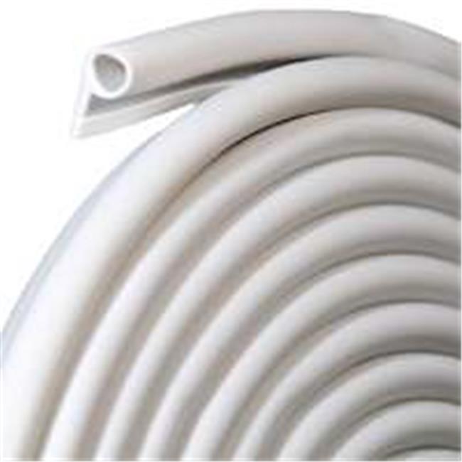 Thermwell Products V18WH Gasket White Vinyl 0.5 x 0.25 x 17 Ft.