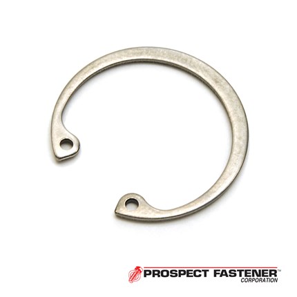 .56 in. Diameter Internal Retaining Ring .035 in. Thick Stainless Steel Passivated Pack -  50 Pieces
