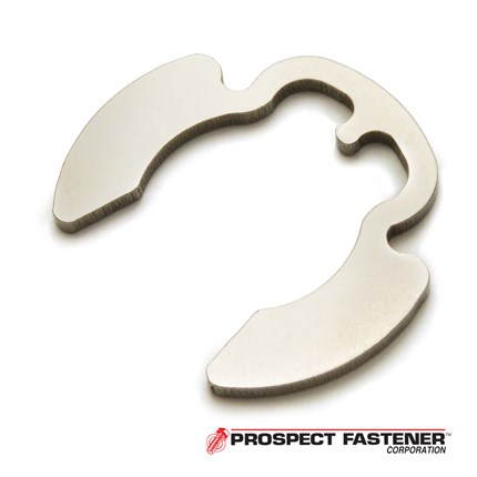 PO-25SS .25 in. Diameter Poodle Style External Ring .035 in. Thick Stainless Steel Passivated Pack -  100 Pieces