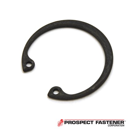 Picture of Rotor Clip HO-550ST PA 5.5 x .125 in. Carbon Steel Black Phosphate Internal Retaining Ring 2 Pieces