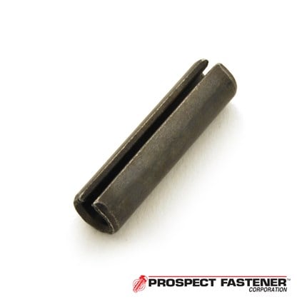 Driv-Lok SLTP4373000BK Slotted Spring Pin .437 in. Dia x 3.00 in. Long Carbon Steel Phosphate Pack - 25 Pieces