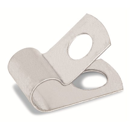 Picture of KMC Stampings CO1613Z1 1 in. Medium Duty Clamp With No Cushion .406 Screw Hole Diameter  100 Pieces