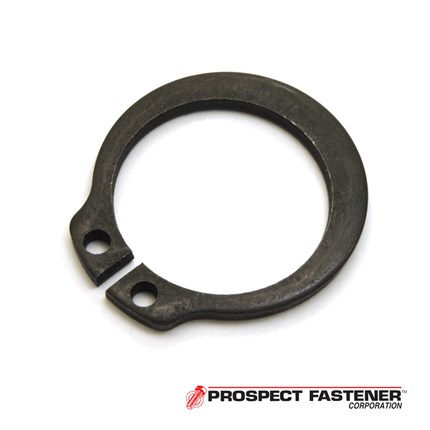 1.5 in. Diameter External Heavy Duty Ring, Carbon Steel, Pack - 5 Pieces