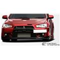 Picture of Carbon Creations 106876 2008-2014 Mitsubishi Lancer Evolution 10 Vr-S Front Lip Under Spoiler Air Dam