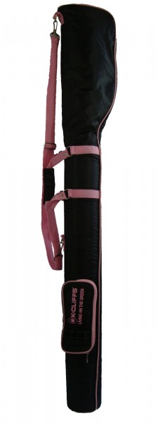 K-Cliffs Single - Entry Sport Driving & Mini Range Golf Bag Case - Pink
