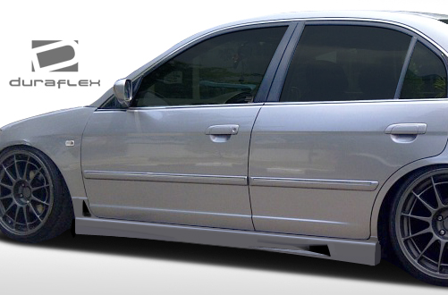 2001-2005 Honda Civic 4Dr R34 Side Skirts Rocker Panels
