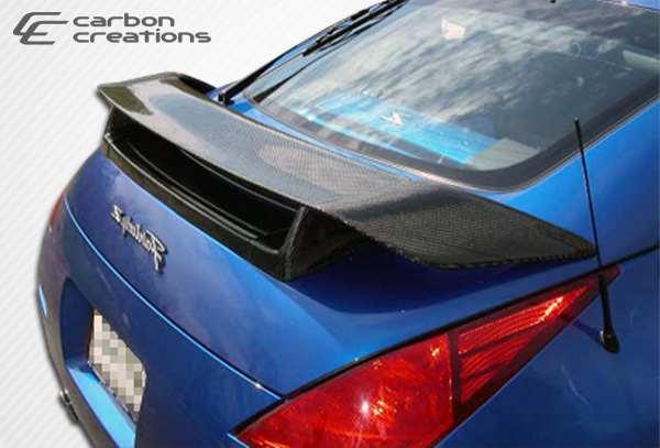 Picture of Carbon Creations 102939 2003-2008 Nissan 350Z 2Dr Coupe N-1 Wing Trunk Lid Spoiler