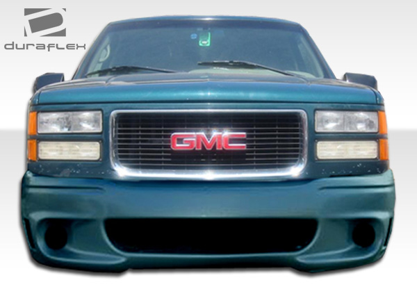 103051 1988-1999 Chevrolet Gmc C Series & K Series Pickup 1992-1999 Tahoe Yukon Suburban Lightning Se Front Bumper Cover -  Duraflex
