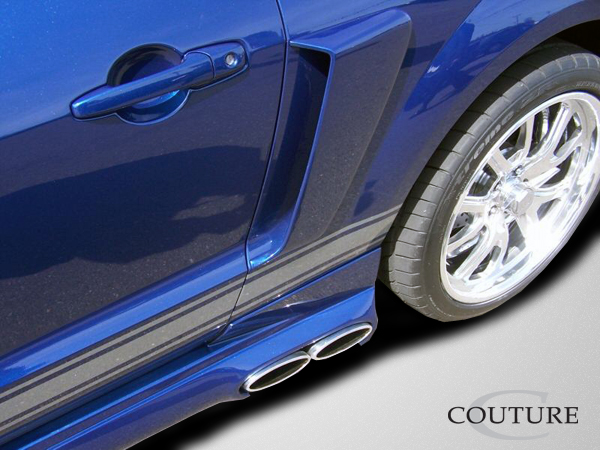 2005-2009 Ford Mustang Cvx Side Scoop - 2 Piece