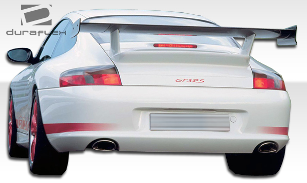 105123 1999-2004 Porsche 996 C2 C4 Gt-3 Rs Look Rear Bumper Cover -  Duraflex