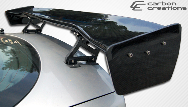 Picture of Carbon Creations 105284 Universal Gt Concept 2 Wing Trunk Lid Spoiler - 3 Piece