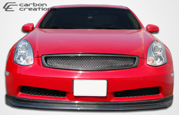 Picture of Carbon Creations 105664 2003-2007 Infiniti G Coupe G35 D-Spec Front Lip Under Spoiler Air Dam