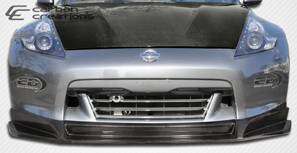 Picture of Carbon Creations 105737 2009-2012 Nissan 370Z Sl-R Front Lip Under Spoiler Air Dam