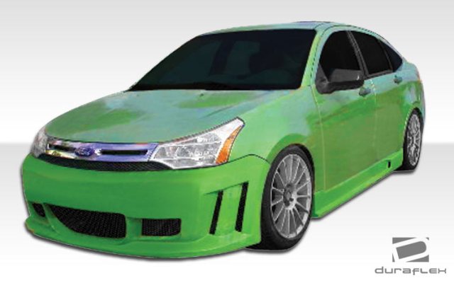 2008-2011 Ford Focus 4Dr Piranha Body Kit