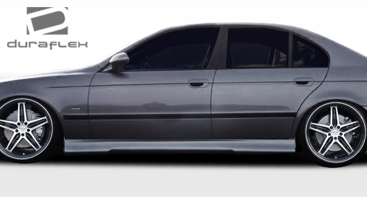1997-2003 BMW 5 Series E39 4Dr Hm-S Side Skirts Rocker Panels