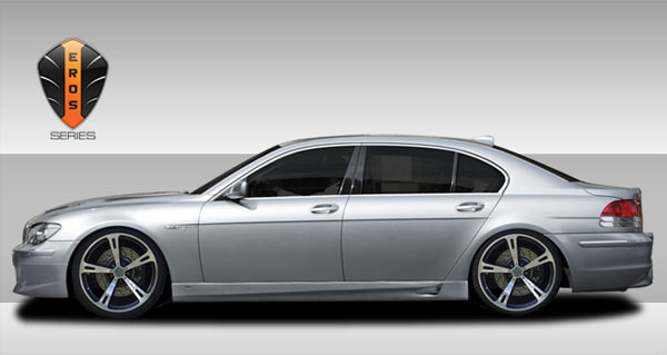 2002-2008 BMW 7 Series E66 Eros Version 1 Side Skirts Rocker Panels