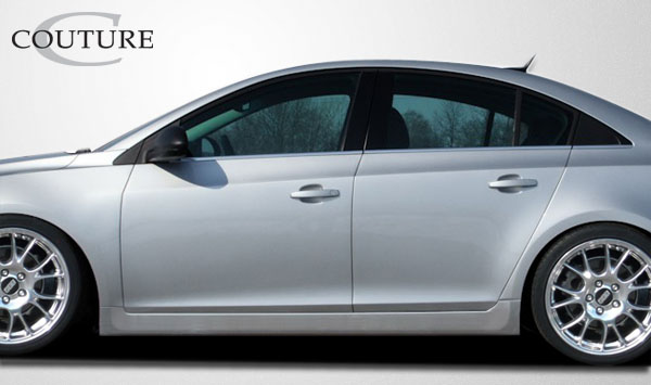 2011-2014 Chevrolet Cruze Rs Look Side Skirts Rocker Panels - 2 Piece