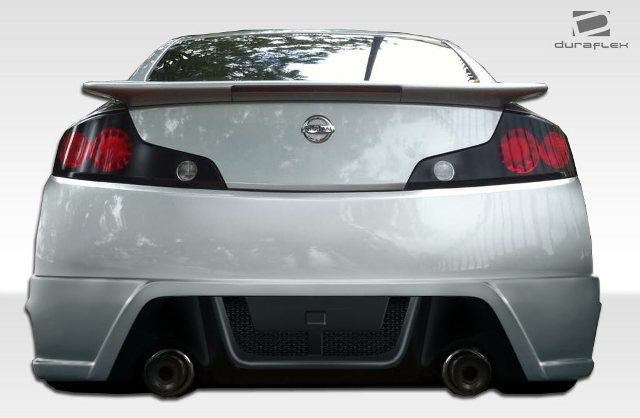 107064 2003-2007 Infiniti G Coupe G35 R35 Rear Bumper Cover -  Duraflex