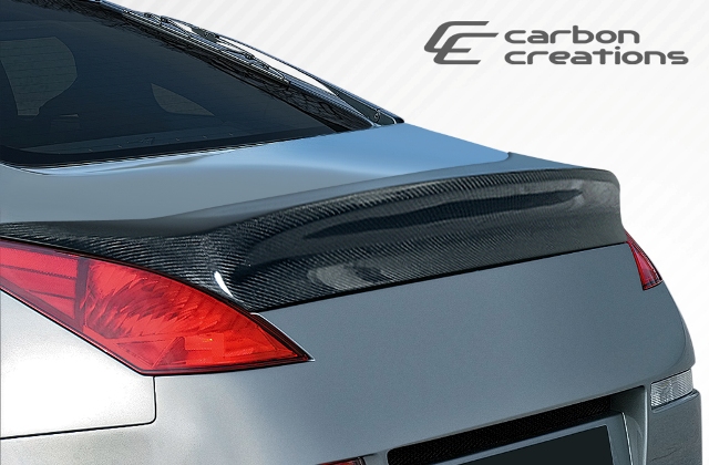 Picture of Carbon Creations 107074 2003-2008 Nissan 350Z 2Dr Coupe I-Spec Wing Trunk Lid Spoiler