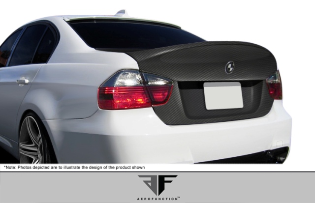 2006-2008 BMW 3 Series M3 E90 4Dr Af-1 Trunk Lid Cfp